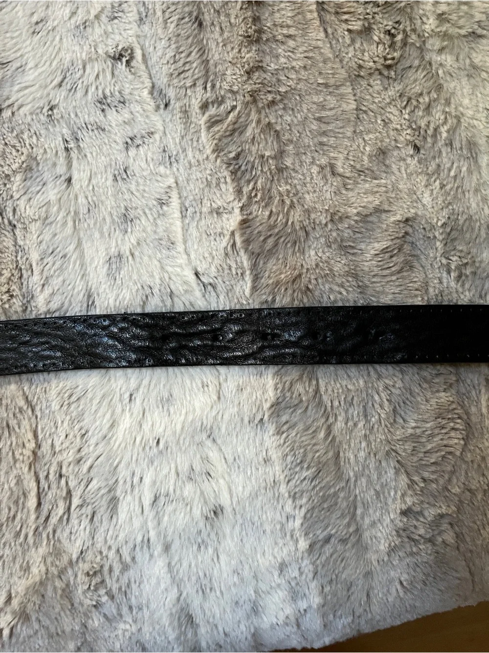 Gucci Black Leather Belt with Silver Double G Buckle